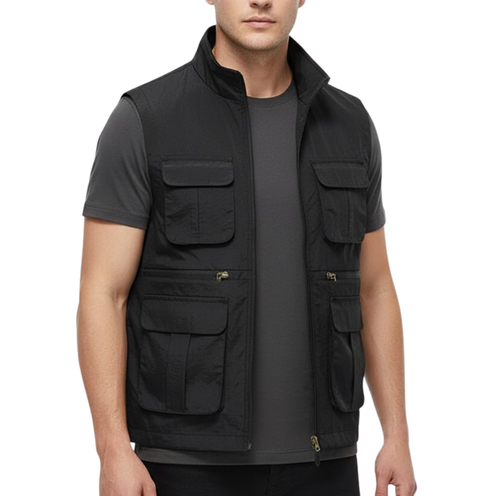 Gilet de voyage léger à séchage rapide et poches multiples | Montevall