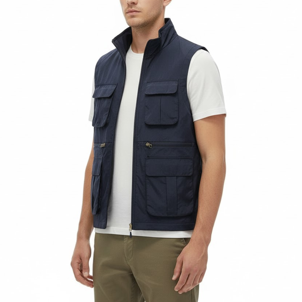 Gilet de voyage léger à séchage rapide et poches multiples | Montevall