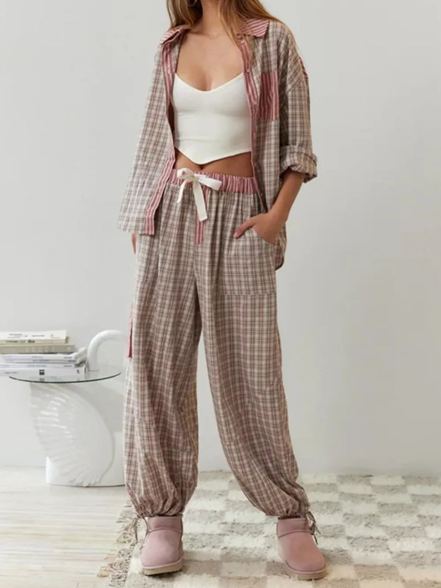 Adalyn | Ensemble pyjama de luxe pour femmes - Douxora