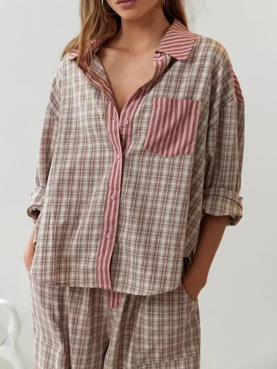 Adalyn | Ensemble pyjama de luxe pour femmes - Douxora