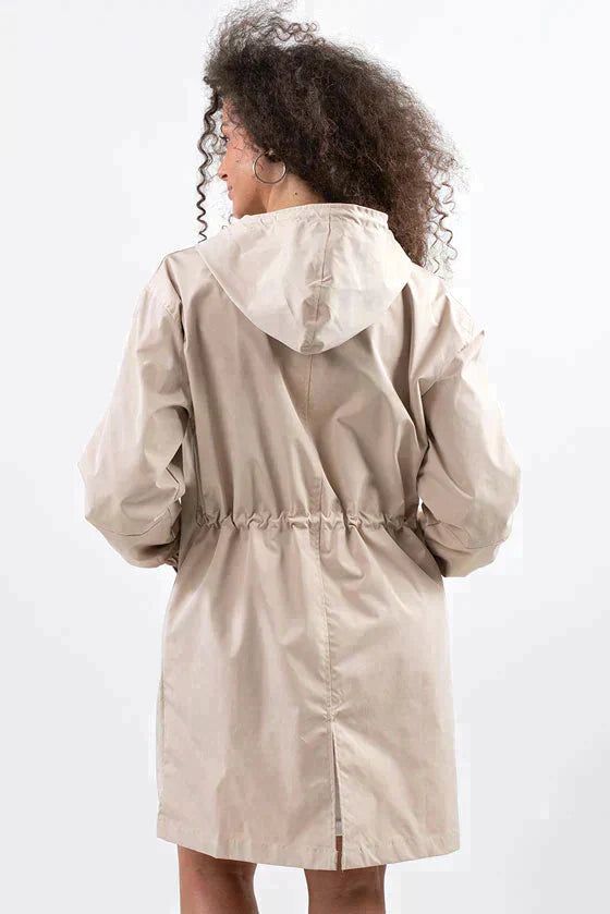 Adelina | Veste imperméable pour femme | Longue - Douxora