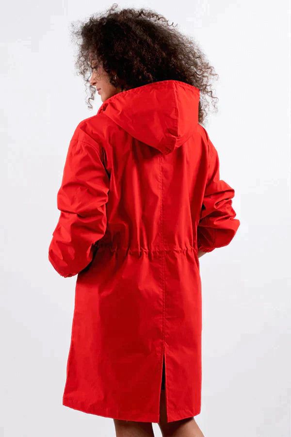 Adelina | Veste imperméable pour femme | Longue - Douxora