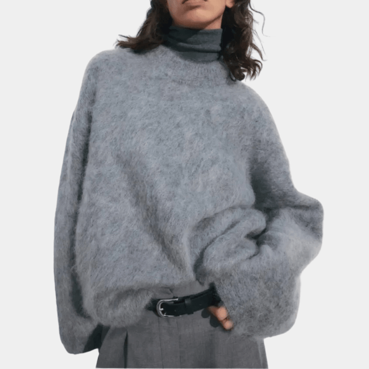 Assia | Pull en tricot surdimensionné pour femmes | Chaud - Douxora