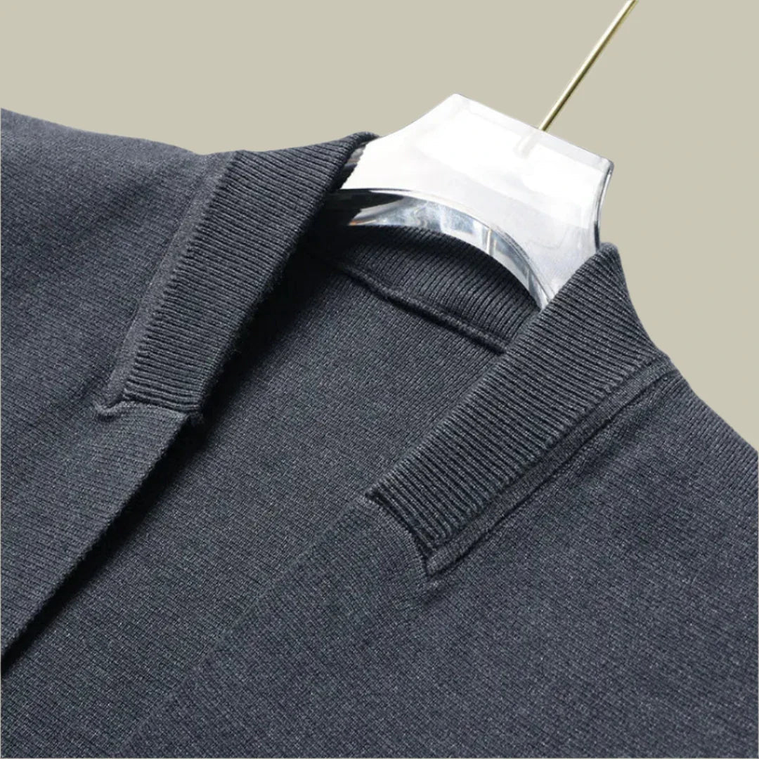 Benson | Cardigan classique en tricot pour hommes | Chaud - Douxora