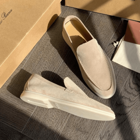 Byron | Mocassins classiques en daim pour hommes | Tendance - Douxora