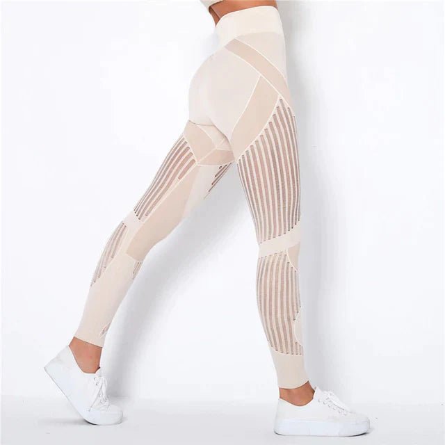 CurveLuxe | Leggings de compression anti - cellulite pour femmes | Tendance - Douxora