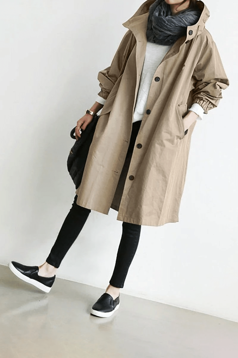 Diana | Manteau coupe-vent pour femme | Longue