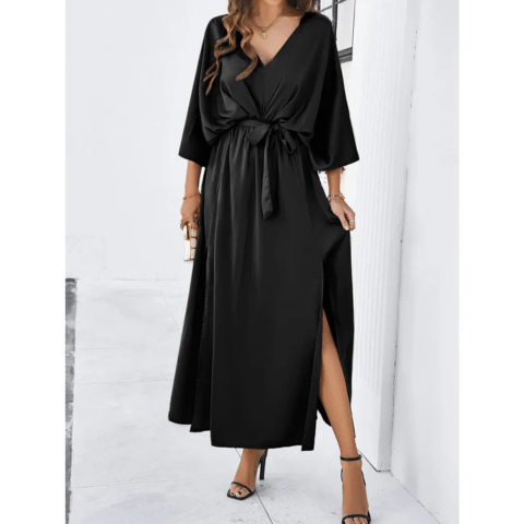 Emily | Robe élégante de printemps pour femmes | Maxi - Douxora