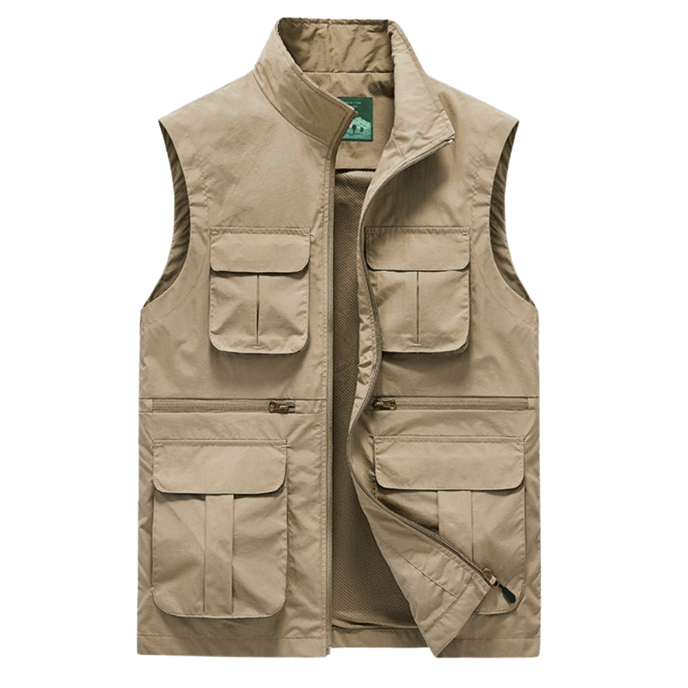 Gilet de voyage léger à séchage rapide et poches multiples | Montevall
