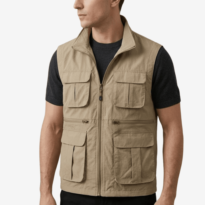 Gilet de voyage léger à séchage rapide et poches multiples | Montevall