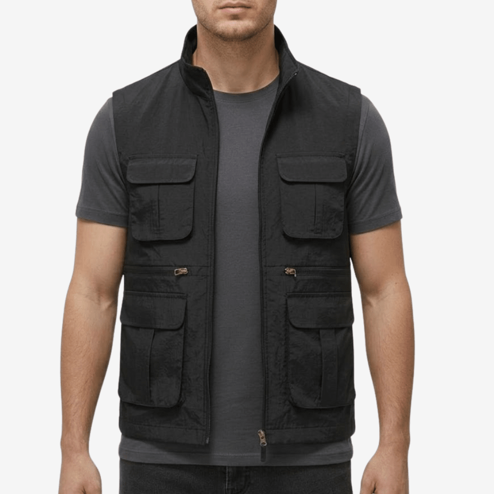 Gilet de voyage léger à séchage rapide et poches multiples | Montevall