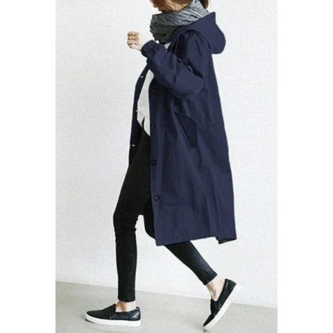 Harper | Trench - coat coupe - vent pour femme | Imperméable - Douxora