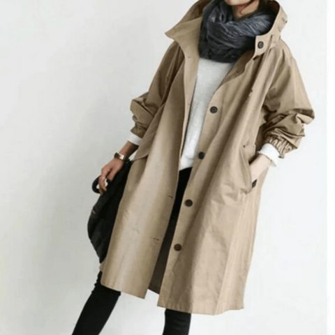 Harper | Trench - coat coupe - vent pour femme | Imperméable - Douxora