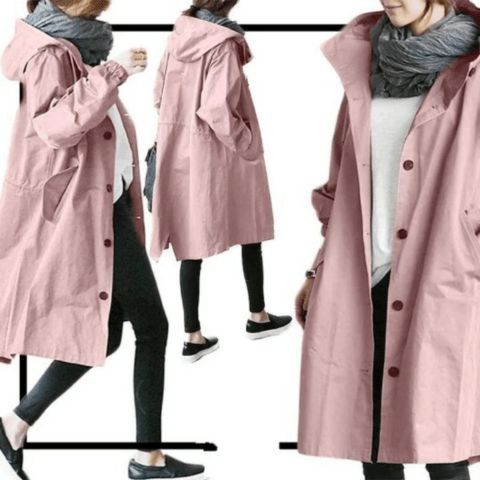 Harper | Trench - coat coupe - vent pour femme | Imperméable - Douxora