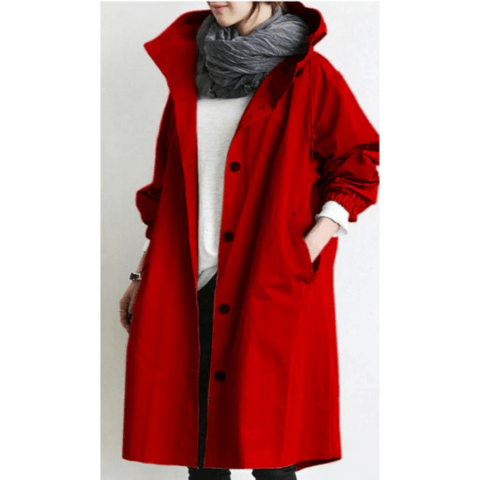 Harper | Trench - coat coupe - vent pour femme | Imperméable - Douxora