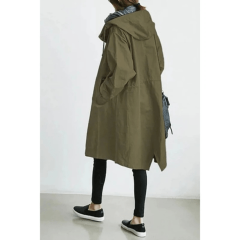 Harper | Trench - coat coupe - vent pour femme | Imperméable - Douxora