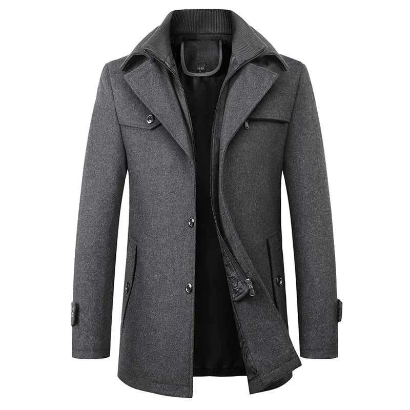 Harris | Manteau d'hiver pour hommes d'affaires | Imperméable - Douxora