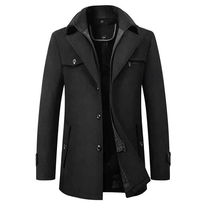 Harris | Manteau d'hiver pour hommes d'affaires | Imperméable - Douxora