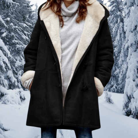 Janine | Manteau Doux Doublé Femme | Hiver - Douxora