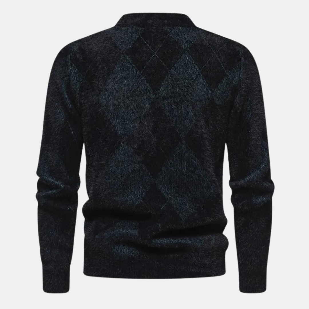 Jaxon | Pull en tricot confortable pour hommes | Chaud - Douxora