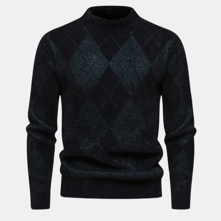 Jaxon | Pull en tricot confortable pour hommes | Chaud - Douxora