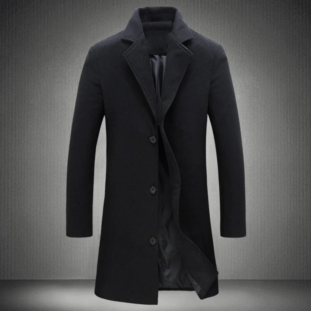 Kelvin | Trench - coat long pour homme | Hiver - Douxora