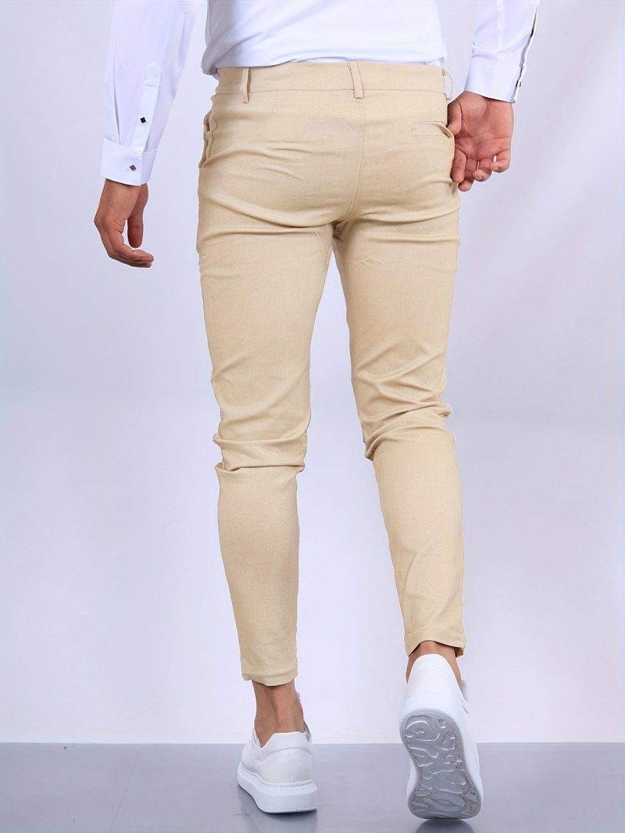 Leone | Pantalon business slim homme | Chino - Douxora