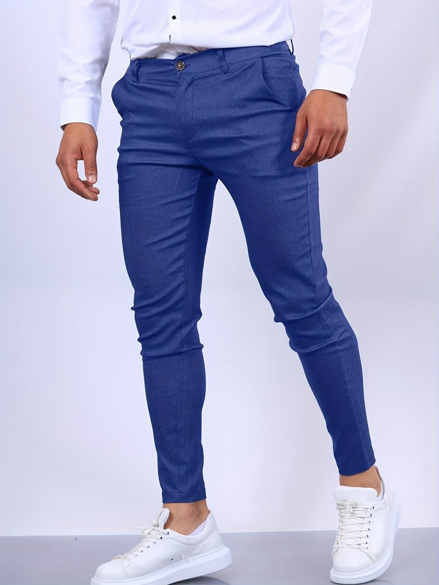 Leone | Pantalon business slim homme | Chino - Douxora