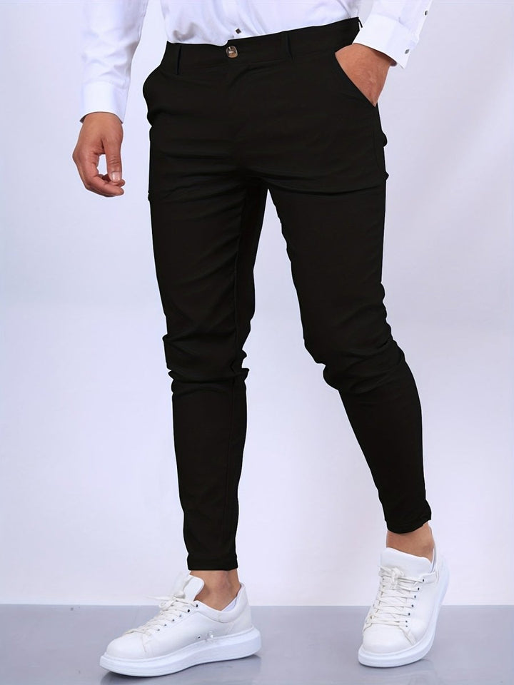 Leone | Pantalon business slim homme | Chino - Douxora