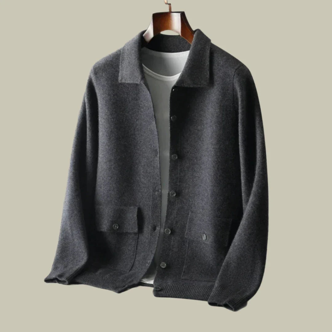 Patrick | Cardigan d'automne pour homme | Chaud - Douxora