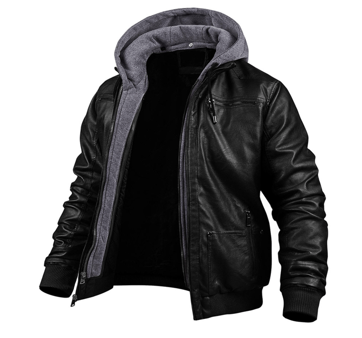 Russel | Veste à capuche premium pour hommes | Hiver - Douxora