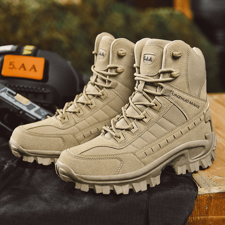 Sevyn | Bottes de combat imperméables pour hommes | Tendance - Douxora