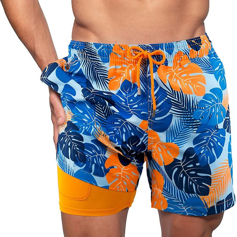 Solis | Short double couche pour hommes | Polyv - Douxora