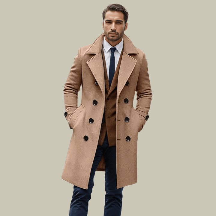 Warden | Manteau long pour homme | Chaud - Douxora