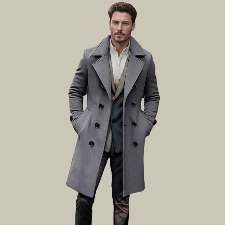 Warden | Manteau long pour homme | Chaud - Douxora